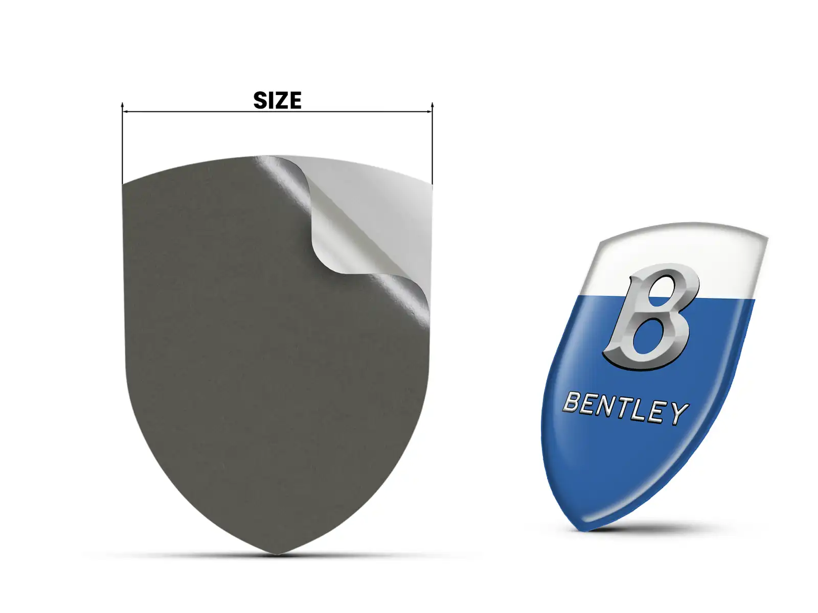 Bentley Adesivi Logo Personalizzati Max Resistenti Pro